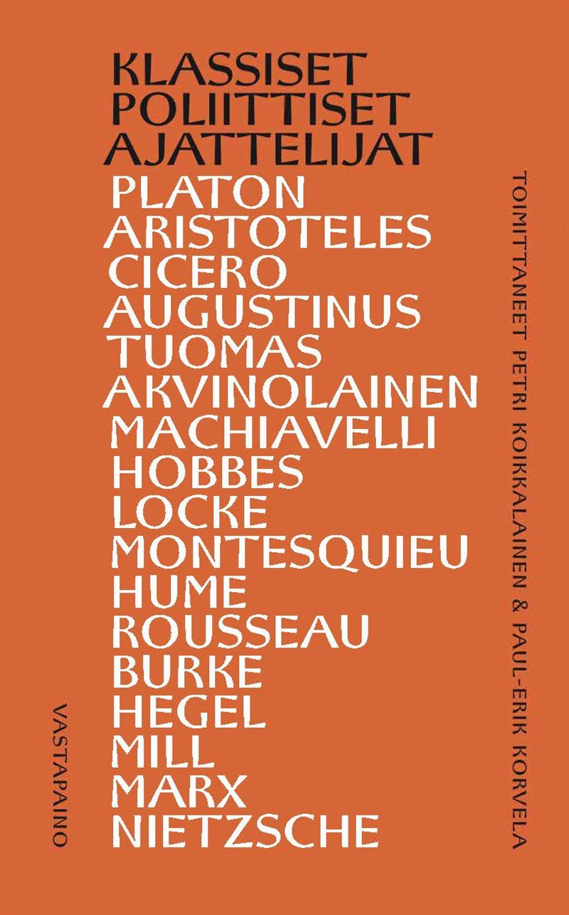 Klassiset poliittiset ajattelijat – E-bok