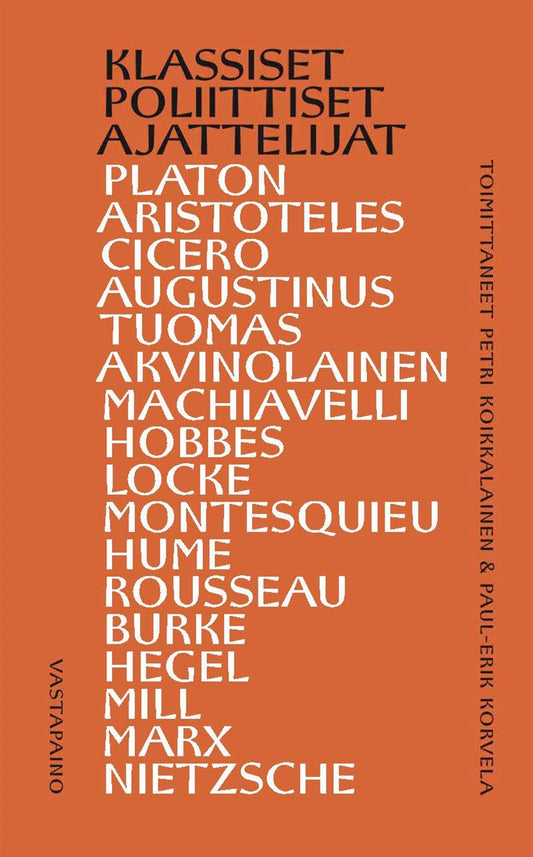 Klassiset poliittiset ajattelijat – E-bok