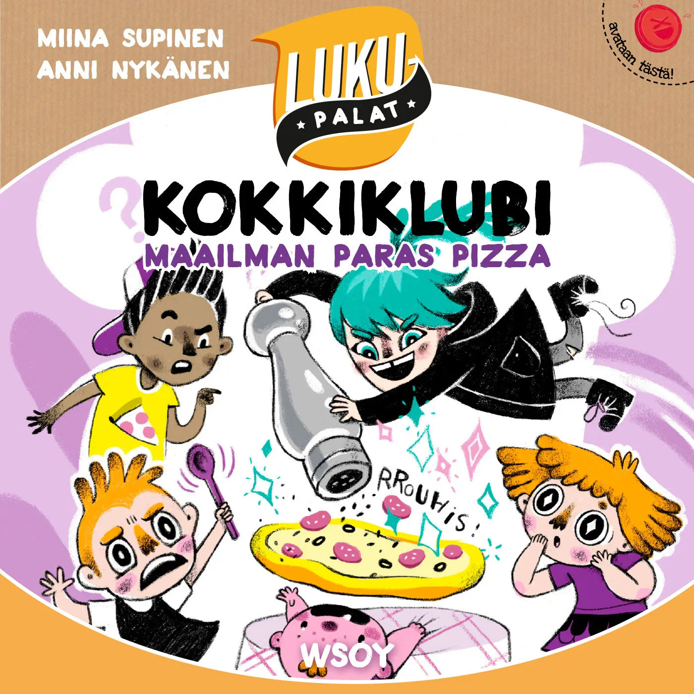 Kokkiklubi - Maailman paras pizza – Ljudbok