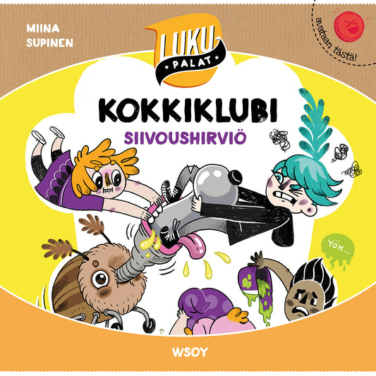 Kokkiklubi: Siivoushirviö – Ljudbok