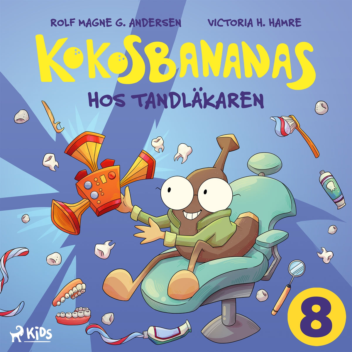 Kokosbananas hos tandläkaren – Ljudbok