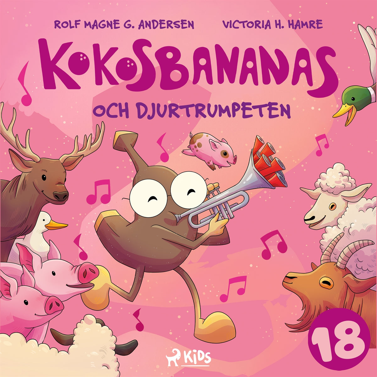 Kokosbananas och djurtrumpeten – Ljudbok