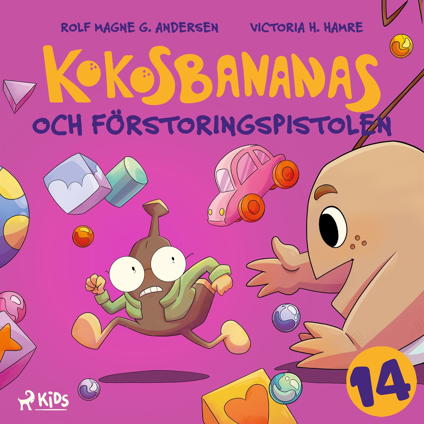 Kokosbananas och förstoringspistolen – Ljudbok