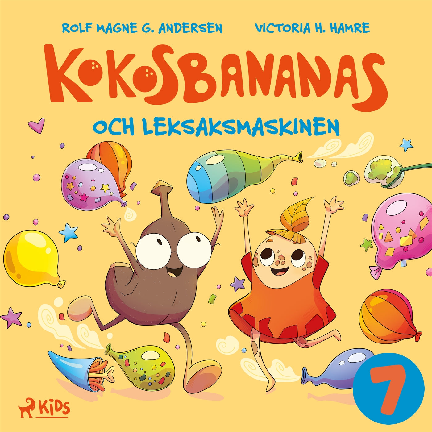 Kokosbananas och leksaksmaskinen – Ljudbok