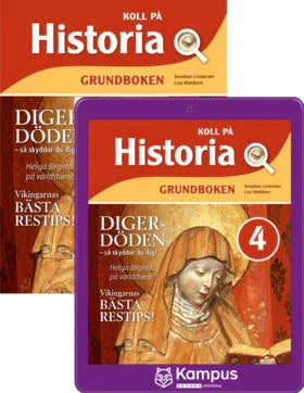 Koll på Historia 4 Elevpaket (Grundbok + elevlicens)