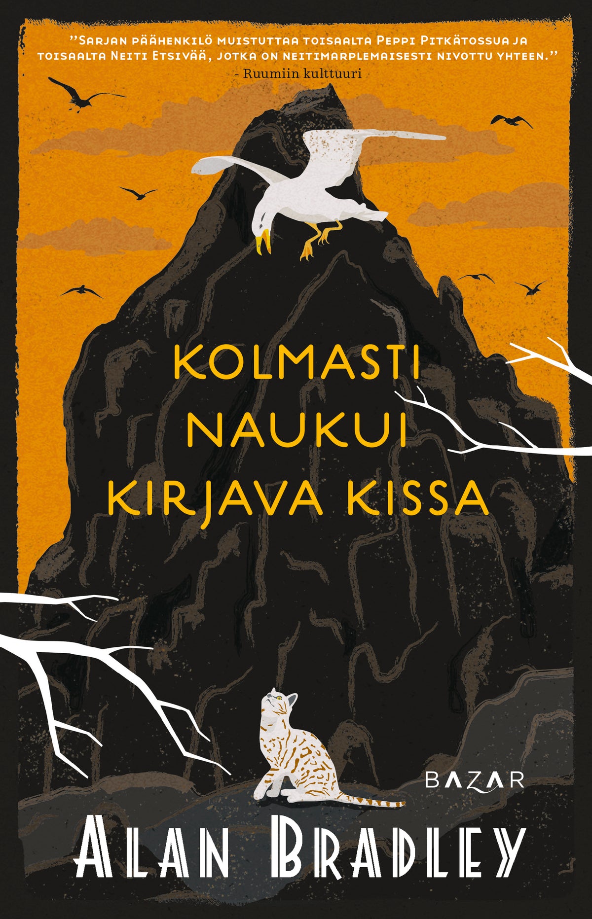 Kolmasti naukui kirjava kissa – E-bok