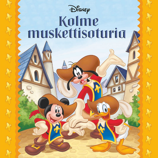 Kolme muskettisoturia – Ljudbok