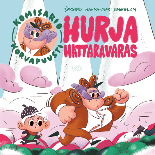 Komisario Korvapuusti: Hurja hattaravaras – Ljudbok