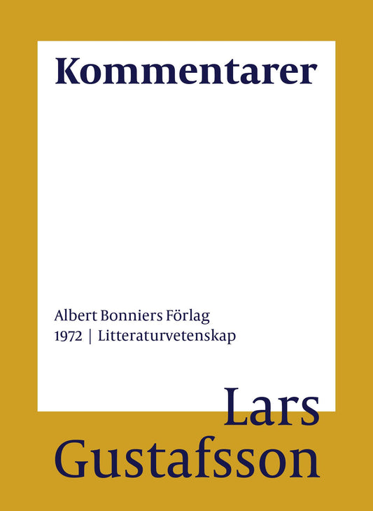 Kommentarer – E-bok