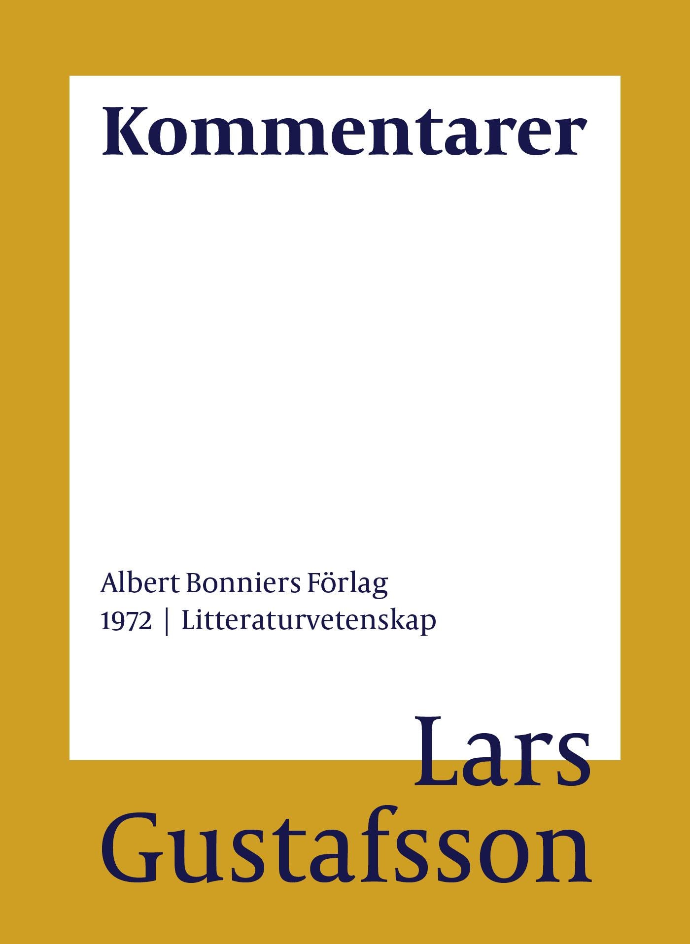 Kommentarer – E-bok