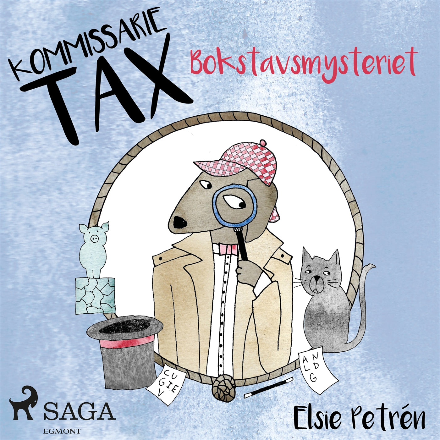 Kommissarie Tax: Bokstavsmysteriet – Ljudbok