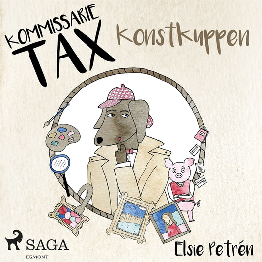 Kommissarie Tax: Konstkuppen – Ljudbok
