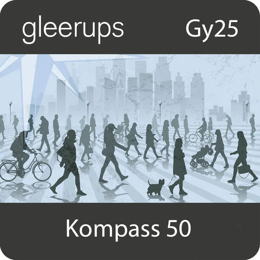 Kompass till samhällskunskap 50, dig, lärare, 12 mån, Gy25 (OBS! Endast för lärare)