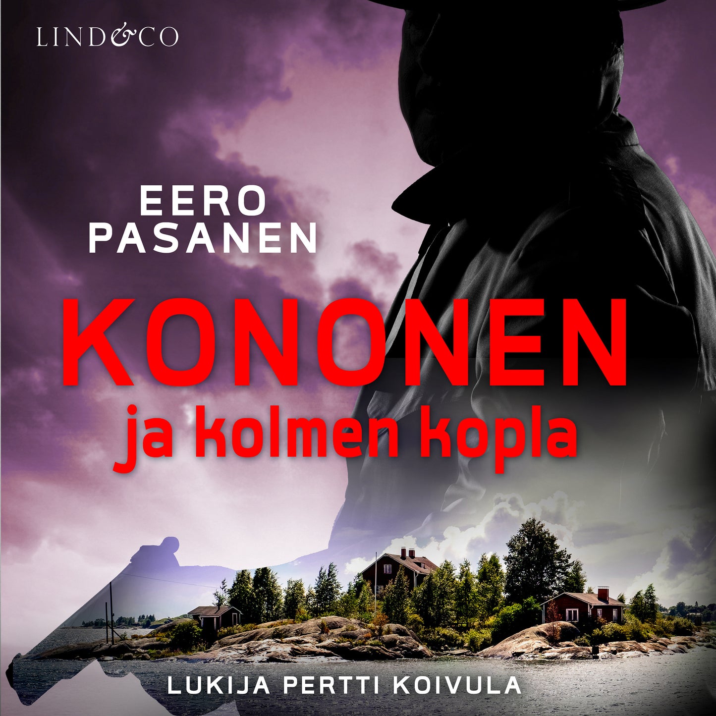 Kononen ja kolmen kopla – Ljudbok