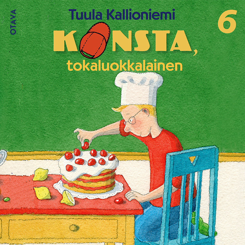 Konsta, tokaluokkalainen – Ljudbok
