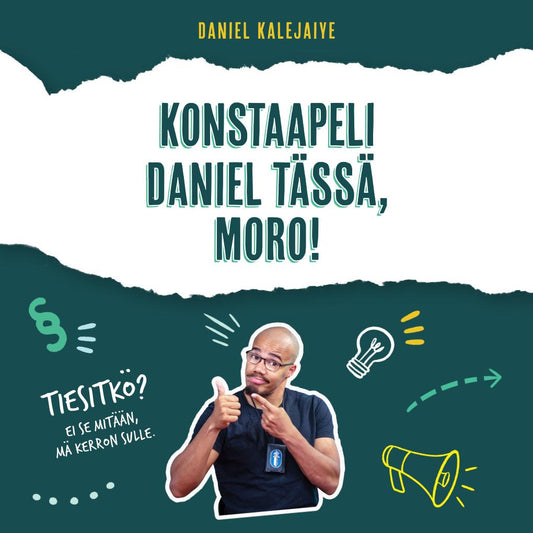 Konstaapeli Daniel tässä, moro! – Ljudbok