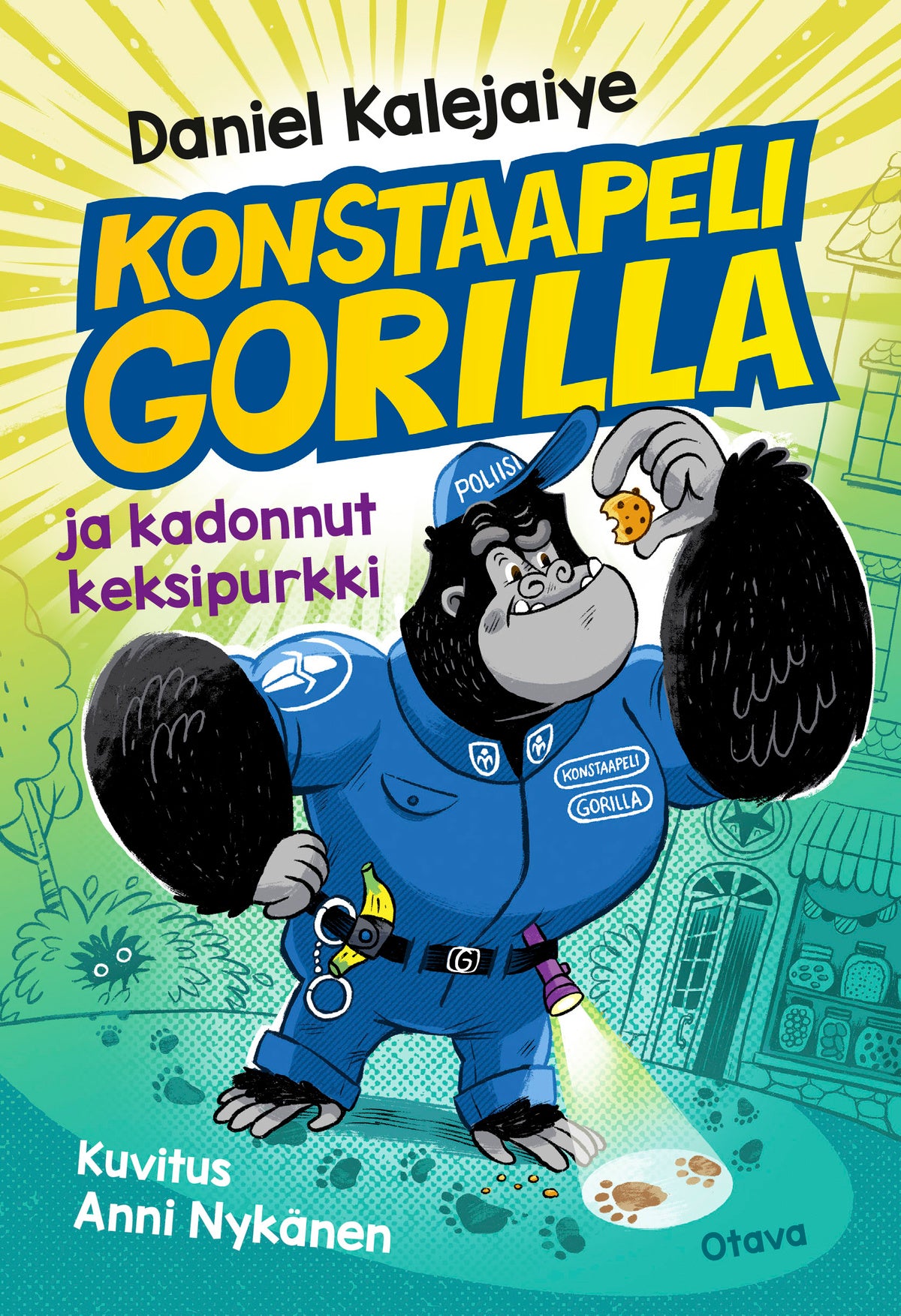 Konstaapeli Gorilla ja kadonnut keksipurkki – E-bok
