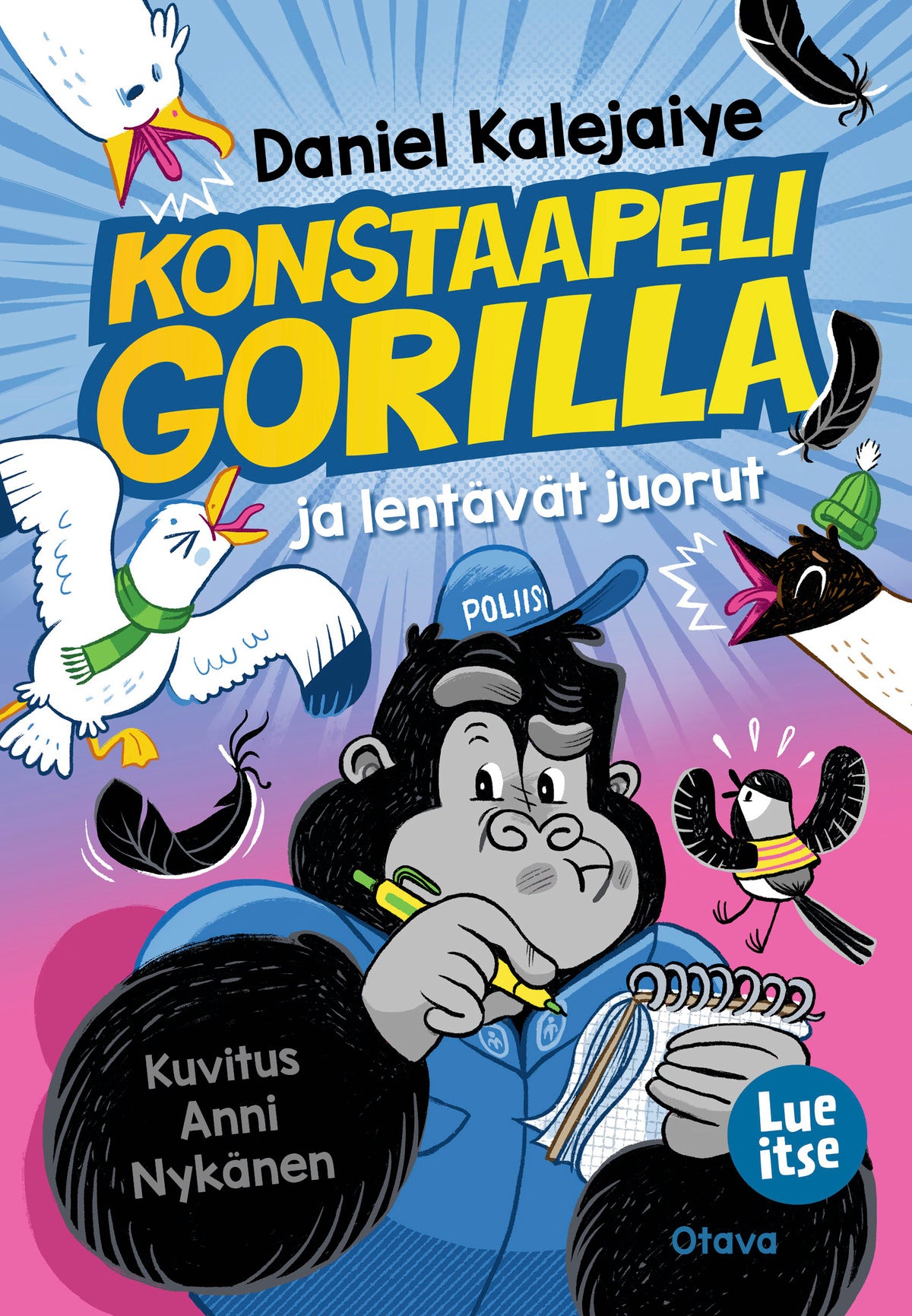 Konstaapeli Gorilla ja lentävät juorut – E-bok