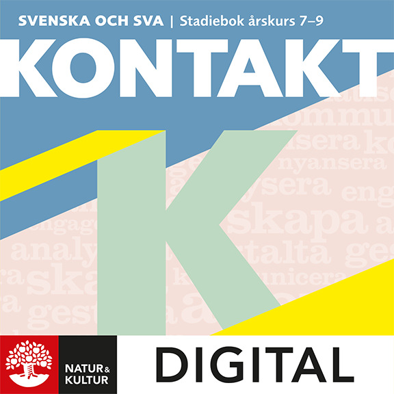 Kontakt svenska 7-9 Digital