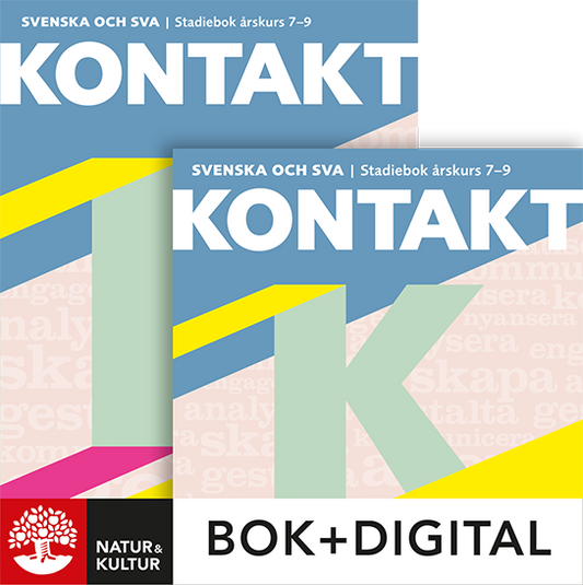 Kontakt svenska 7-9 Paket Bok+Digital