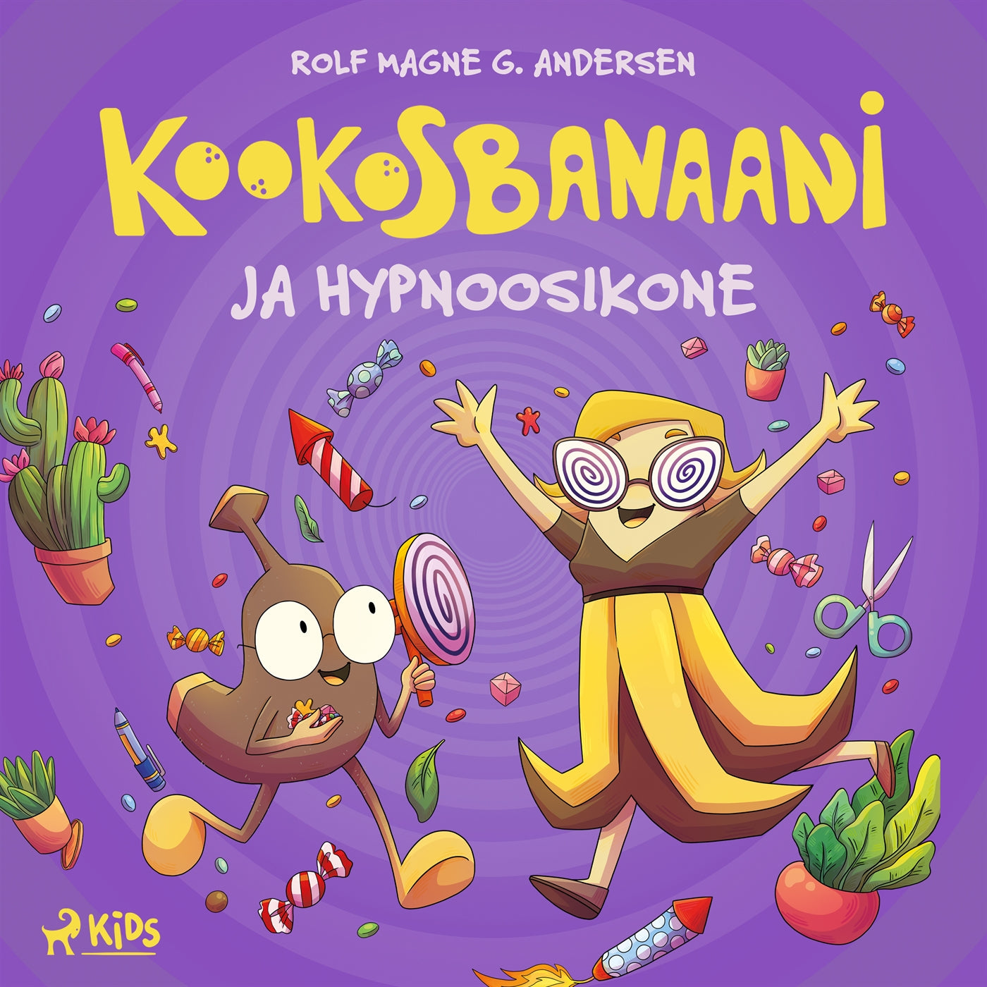 Kookosbanaani ja hypnoosikone – Ljudbok