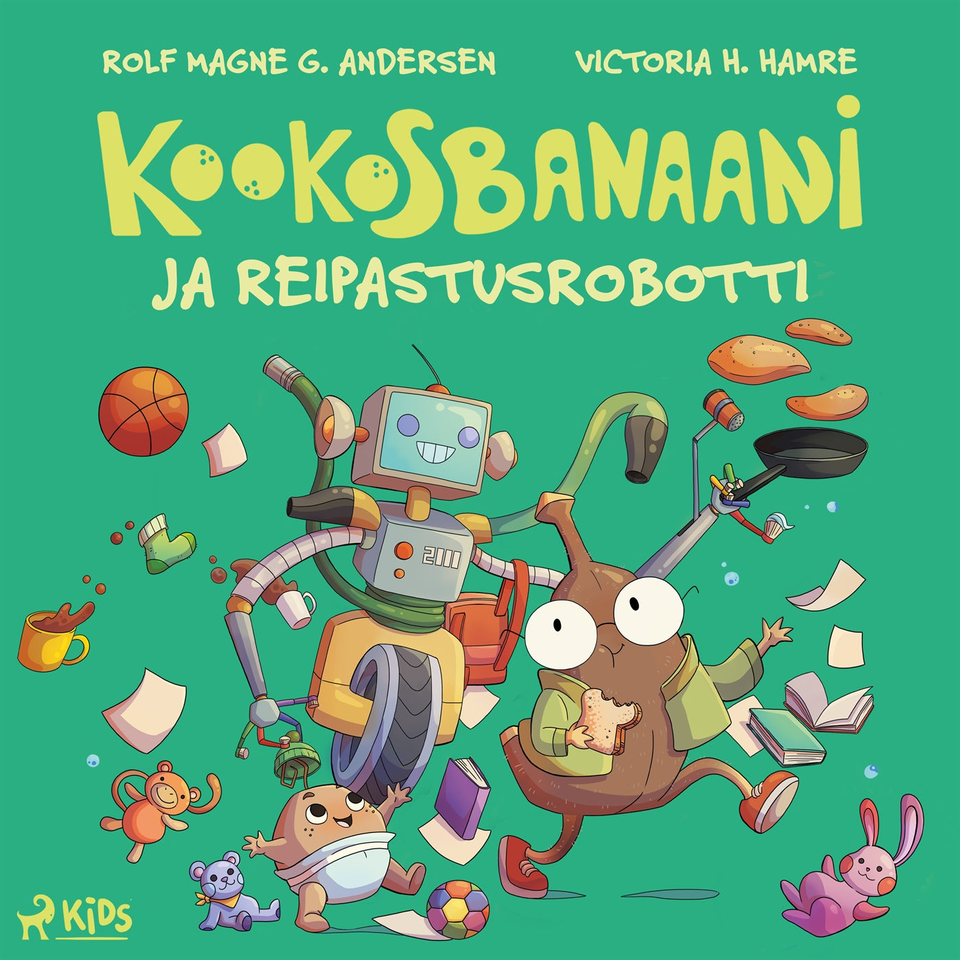 Kookosbanaani ja reipastusrobotti – Ljudbok