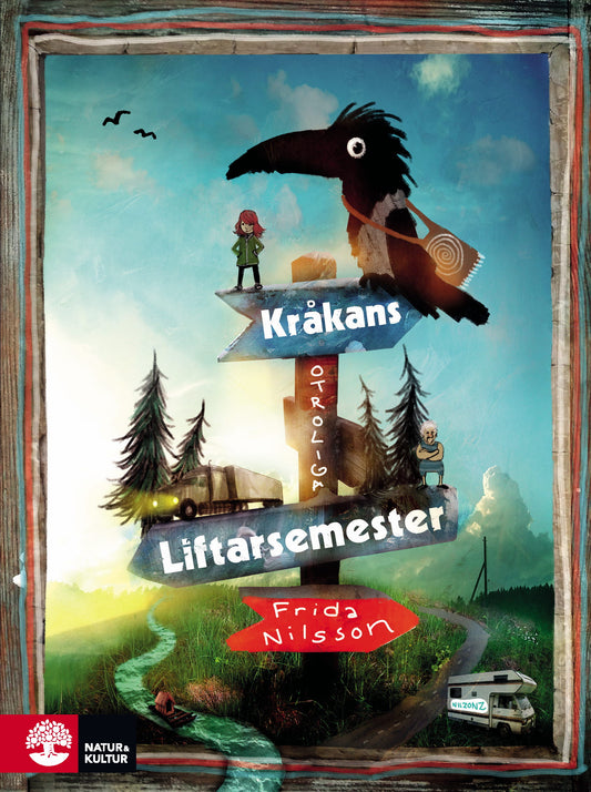 Kråkans otroliga liftarsemester – E-bok