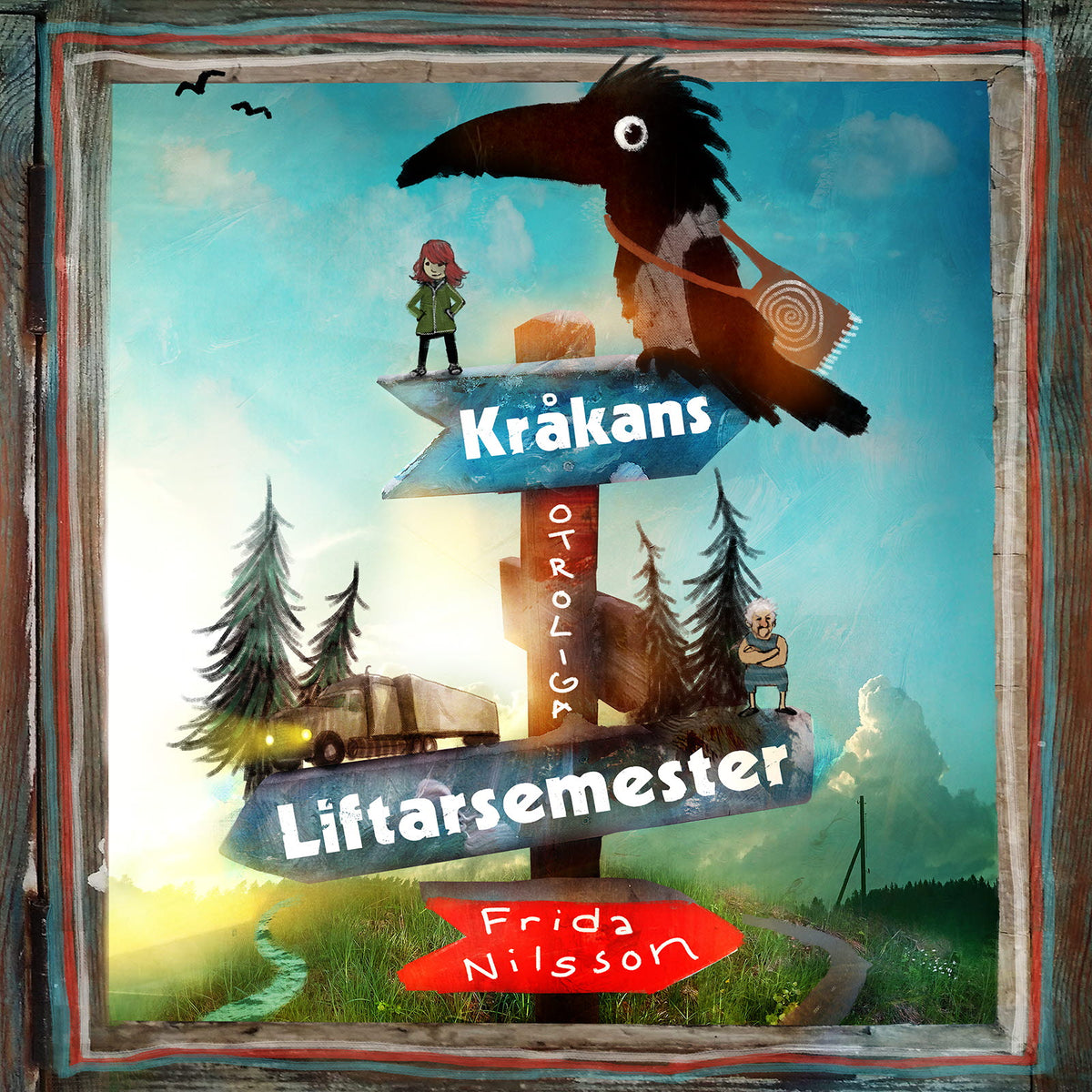 Kråkans otroliga liftarsemester – Ljudbok