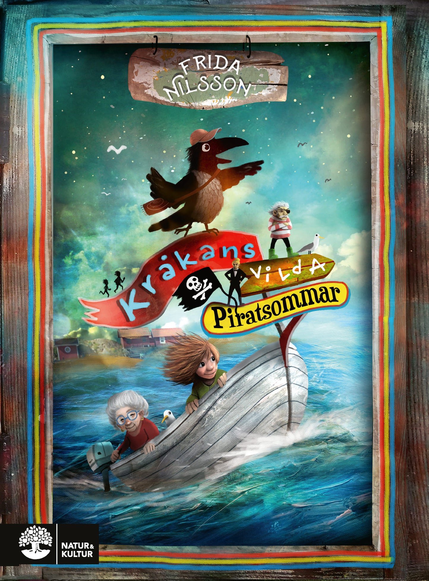 Kråkans vilda piratsommar – E-bok