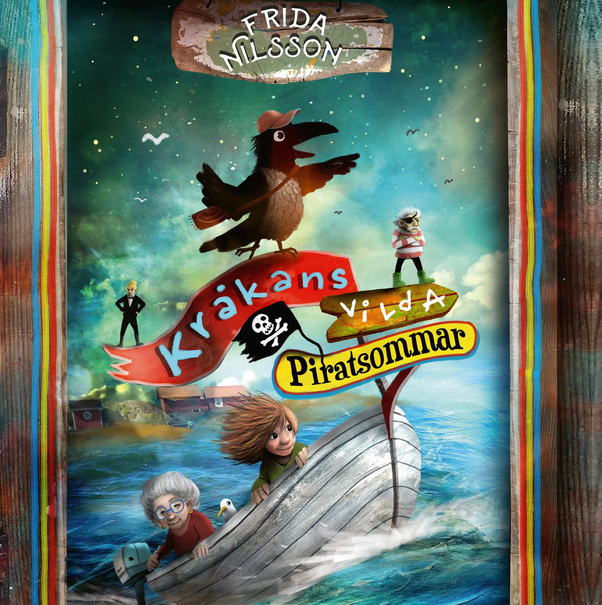 Kråkans vilda piratsommar – Ljudbok