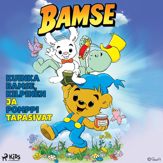 Kuinka Bamse, Kilpinen ja Pomppi tapasivat – Ljudbok