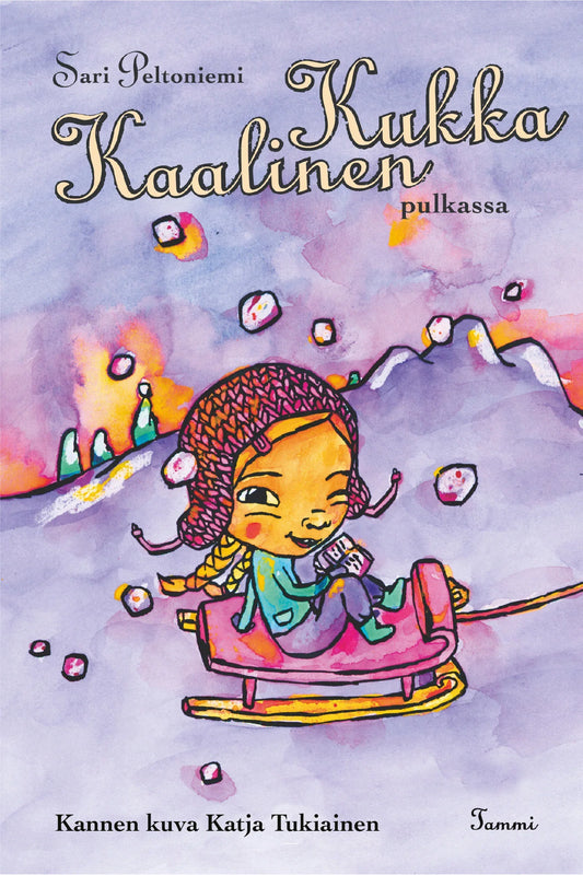 Kukka Kaalinen pulkassa – E-bok