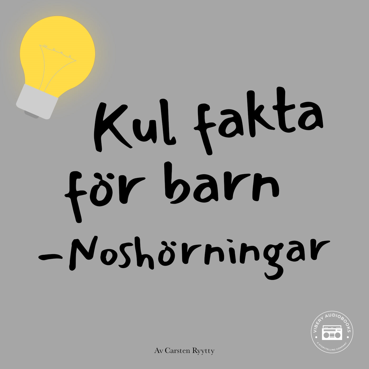 Kul fakta för barn: Noshörningar – Ljudbok