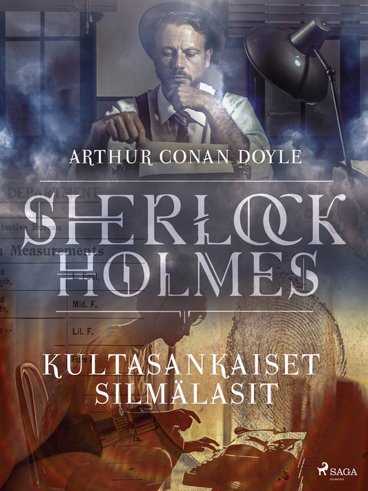 Kultasankaiset silmälasit – E-bok