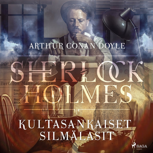 Kultasankaiset silmälasit – Ljudbok