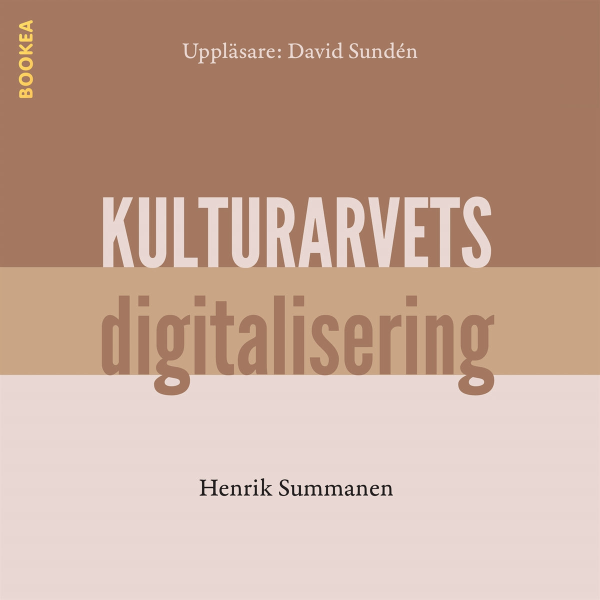 Kulturarvets digitalisering – Ljudbok