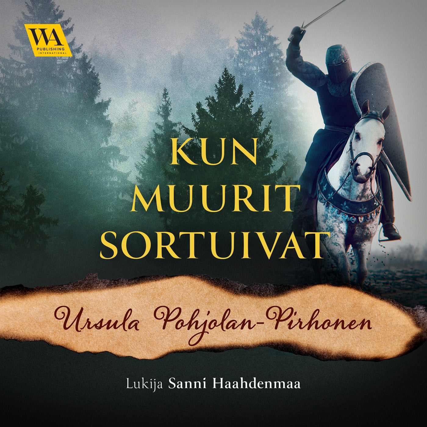 Kun muurit sortuivat – Ljudbok