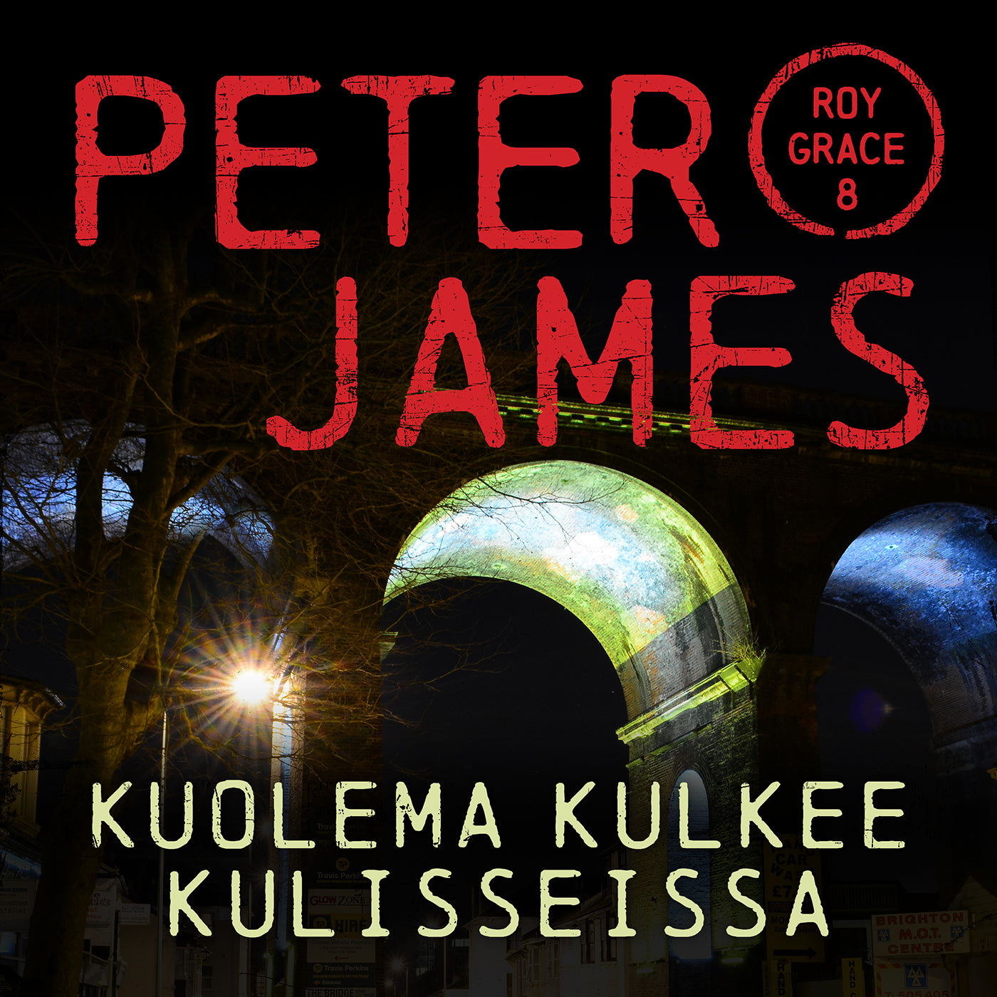Kuolema kulkee kulisseissa – Ljudbok