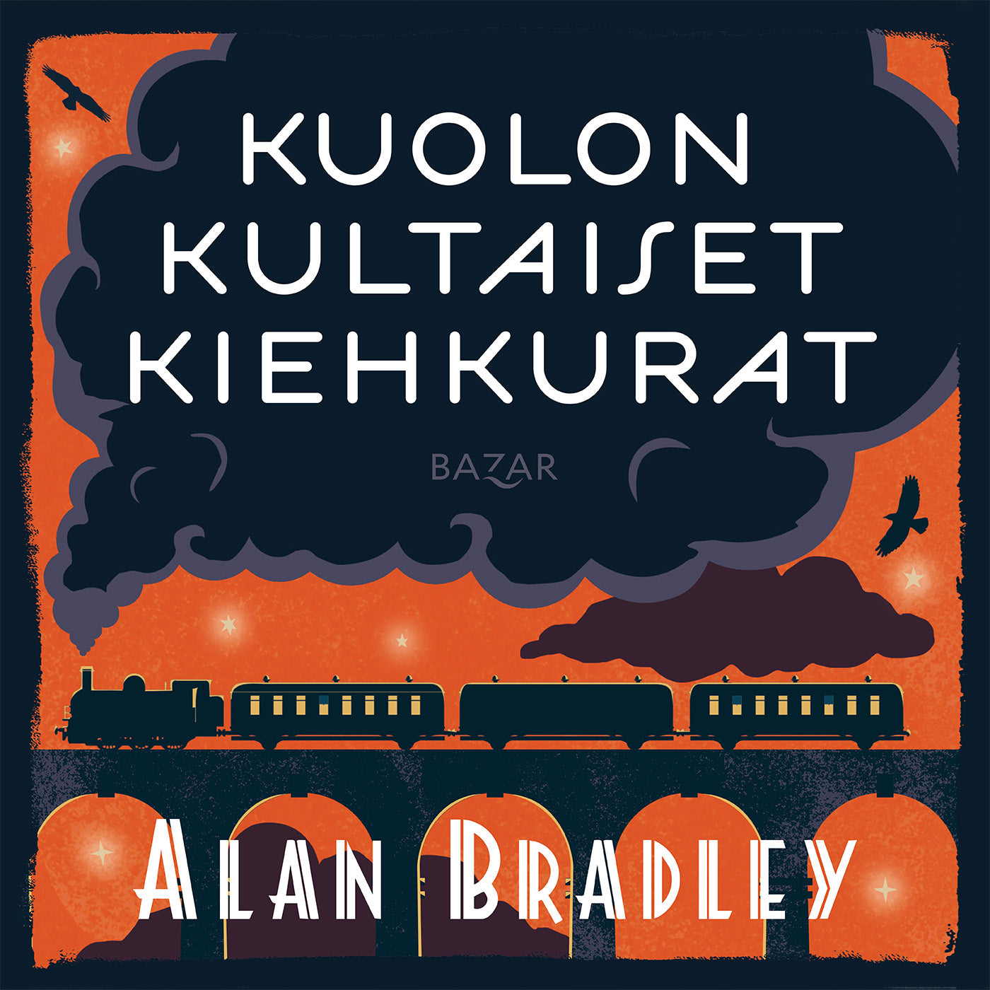 Kuolon kultaiset kiehkurat – Ljudbok