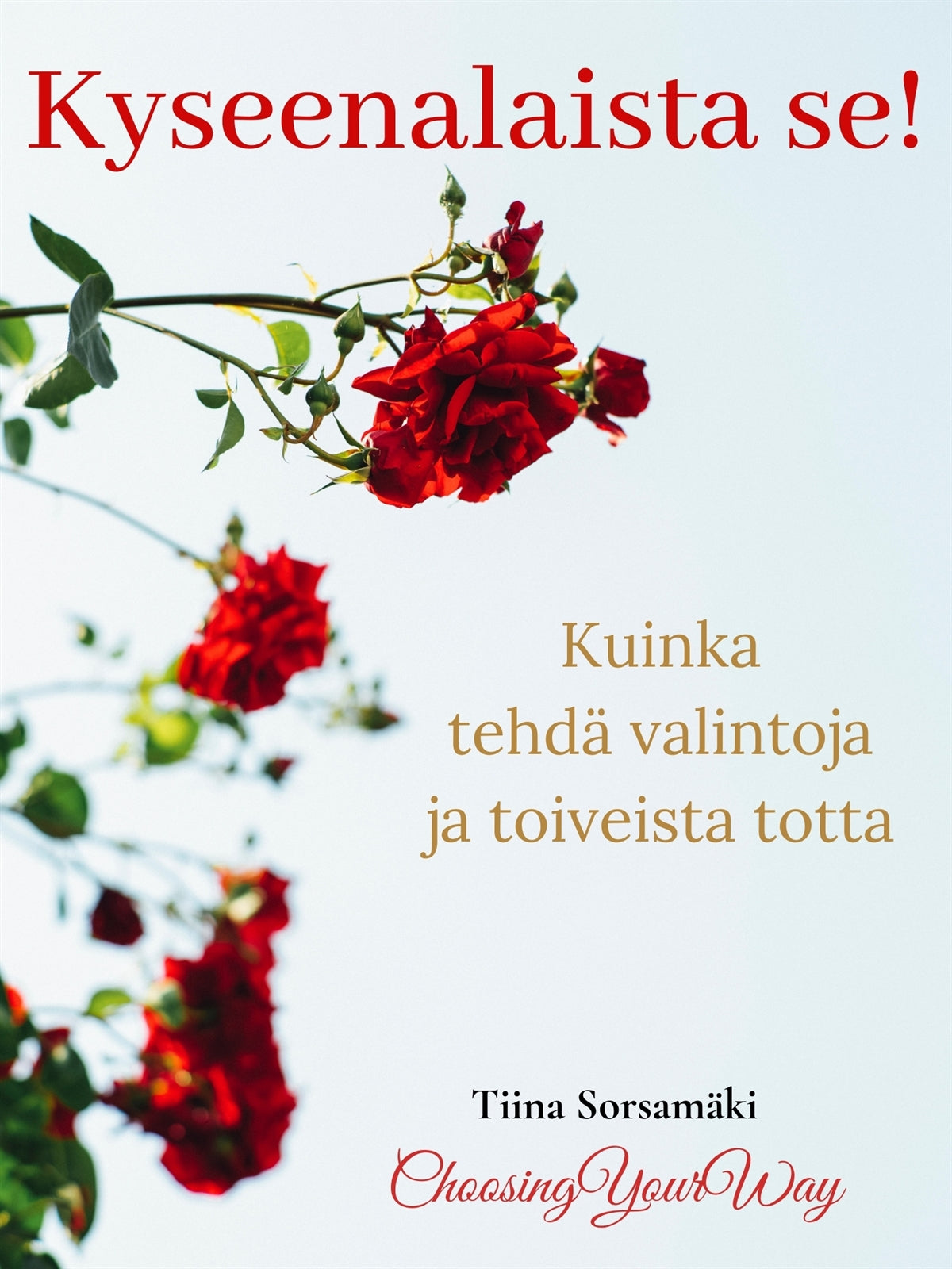 Kyseenalaista se! Kuinka tehdä valintoja ja toiveista totta – E-bok