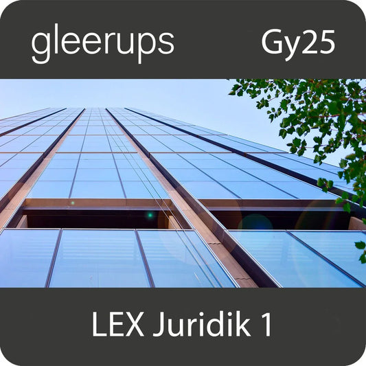 LEX Juridik 1, digitalt läromedel, elev, 12 mån, Gy25