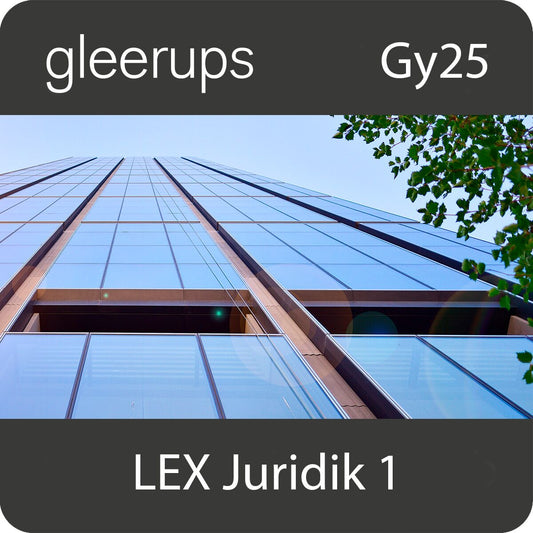 LEX Juridik 1, digitalt läromedel, lärare, 12 mån, Gy25 (OBS! Endast för lärare)