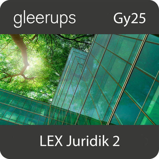 LEX Juridik 2, digitalt läromedel, elev, 6 mån, Gy25