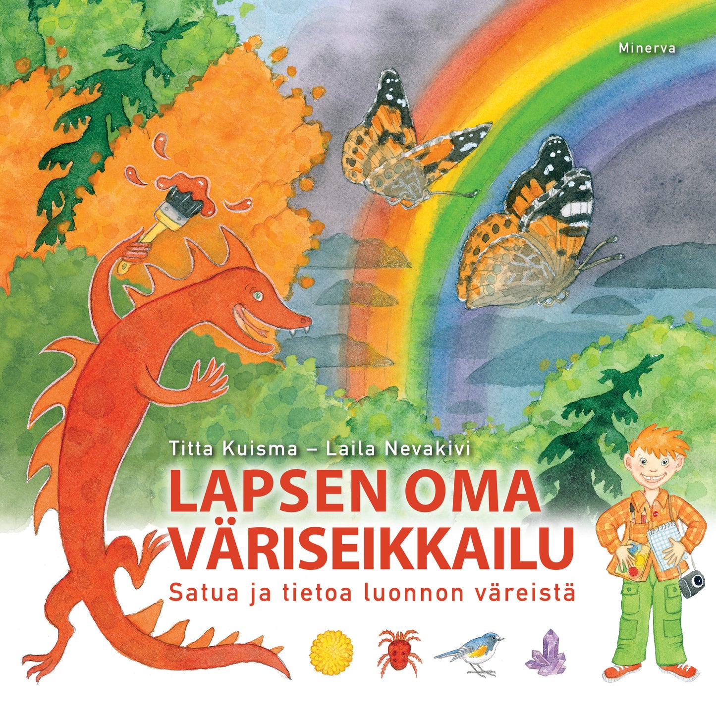 Lapsen oma väriseikkailu – E-bok