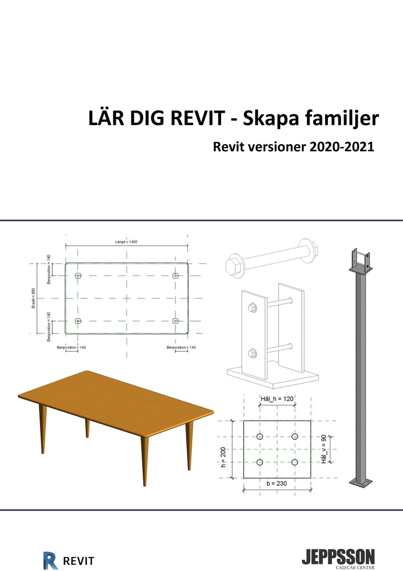 Lär dig Revit - skapa familjer – E-bok