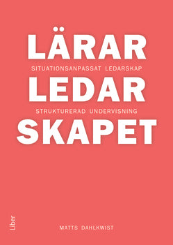 Lärarledarskapet, e-bok