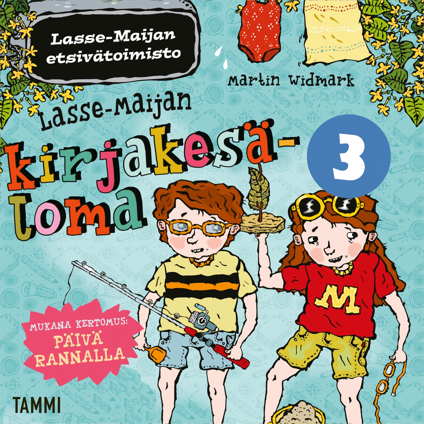 Lasse-Maijan kirjakesäloma 3 – Ljudbok