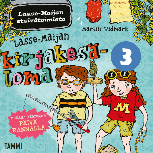 Lasse-Maijan kirjakesäloma 3 – Ljudbok