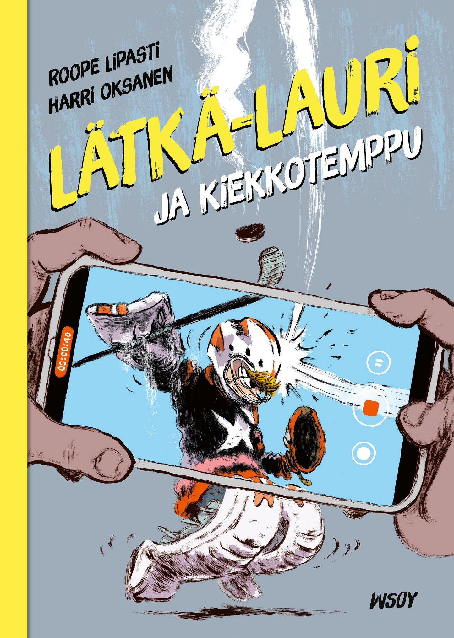 Lätkä-Lauri ja kiekkotemppu – E-bok