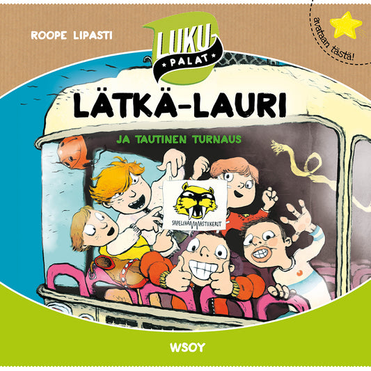Lätkä-Lauri ja tautinen turnaus – Ljudbok